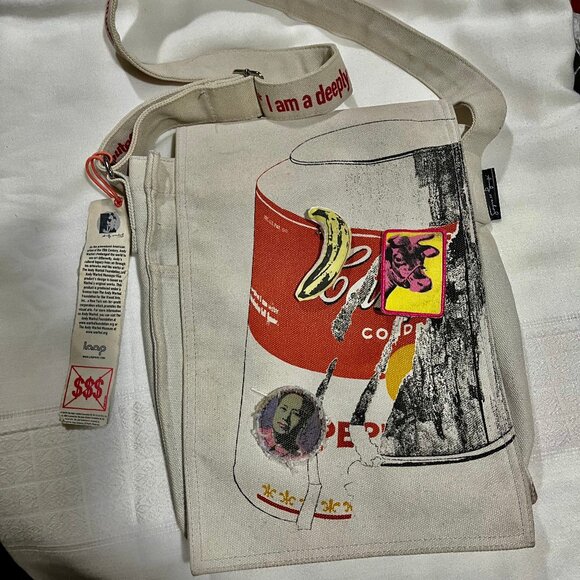 Vintage Loop NYC Shoulder Bag - Andy Warhol Tribute - EUC - Picture 1 of 12